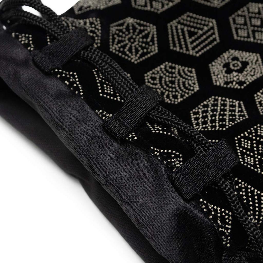 Drawstring Bag for Traditional Japanese Sizes 12 and Tortoise [KYOETSU] Yukata, Pattern, 13, Men's (12-4. Shell)