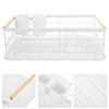 Dish Drying Rack Kitchen Countertop Dish Rack Bowl Utensil Drainer Organizer
