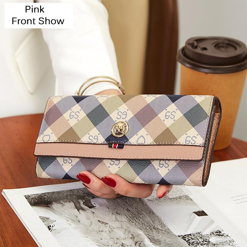 2024 кошелек из натуральной кожи со вставками — фото 2