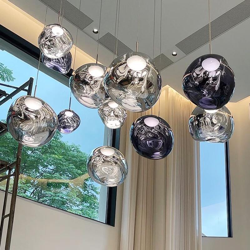 Modern Lava Chandelier