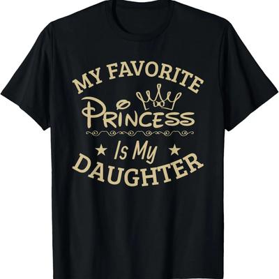 Ma Princesse Préférée est ma Fille, T-Shirt Cool Maman_Papa Cool