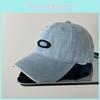 Wide Brim Denim Cap For Women With Embroidery Design And Wide Brim For All Seasons