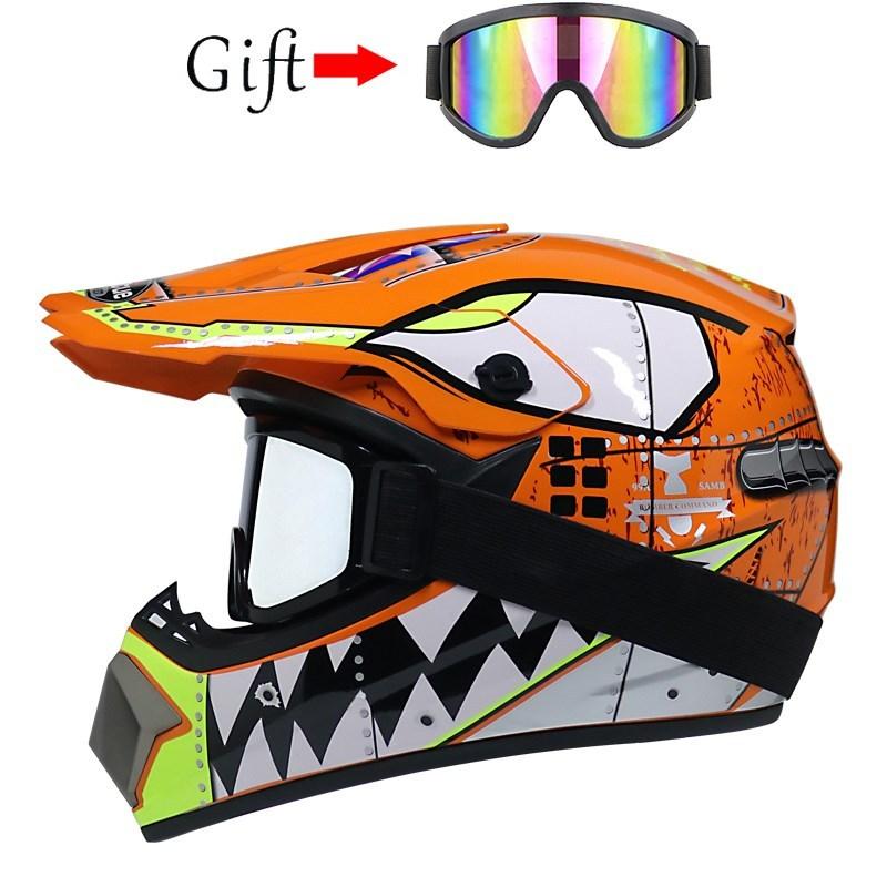 Classic bicycle MTB DH racing helmet motocross downhill bike helmet off-road mountain full face Motobiker Helmet