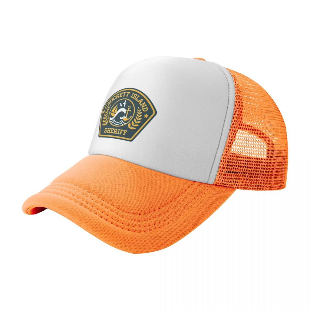 Crockett Island Sheriff Baseball Cap Bobble Hat Ball Cap dad hat Caps Women Unisexs