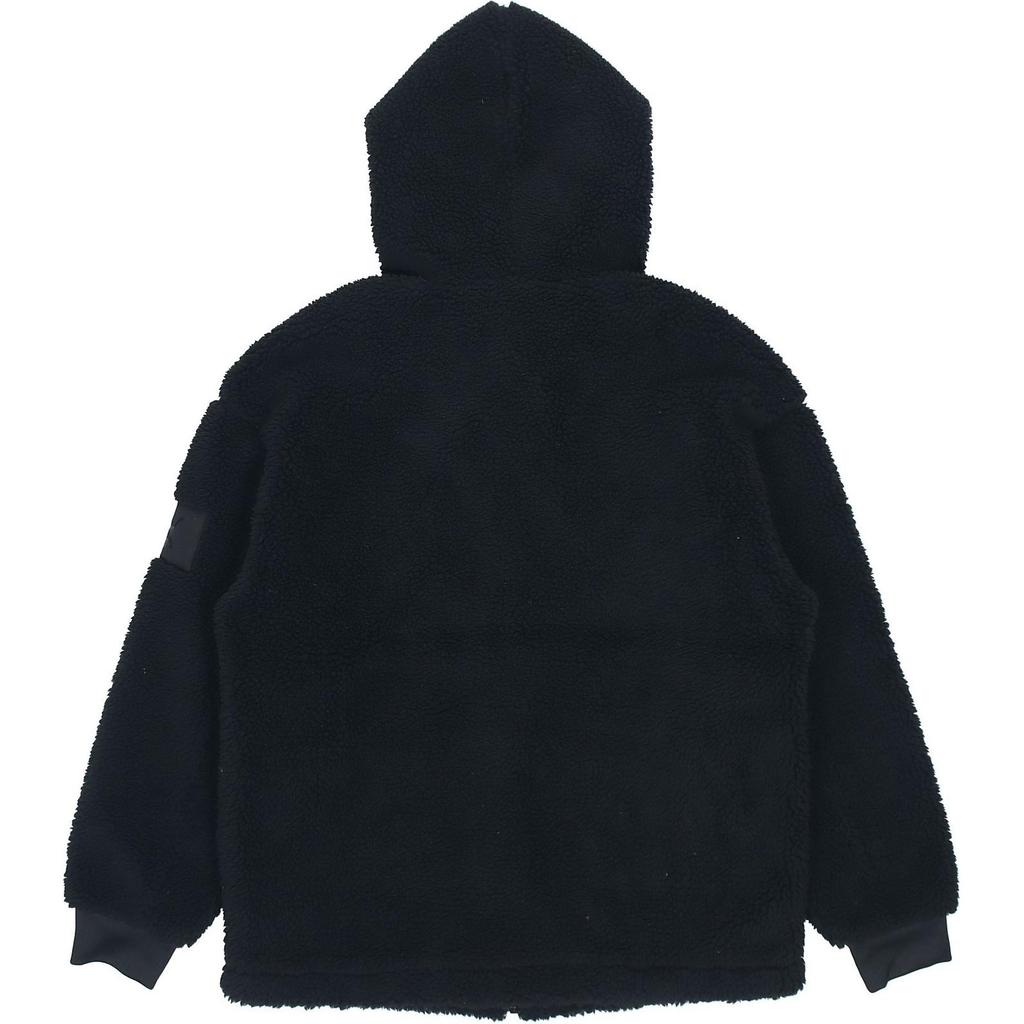 PUMA lamb's wool hooded Stay Warm Windproof logo Jacket Black Men's 535066-01