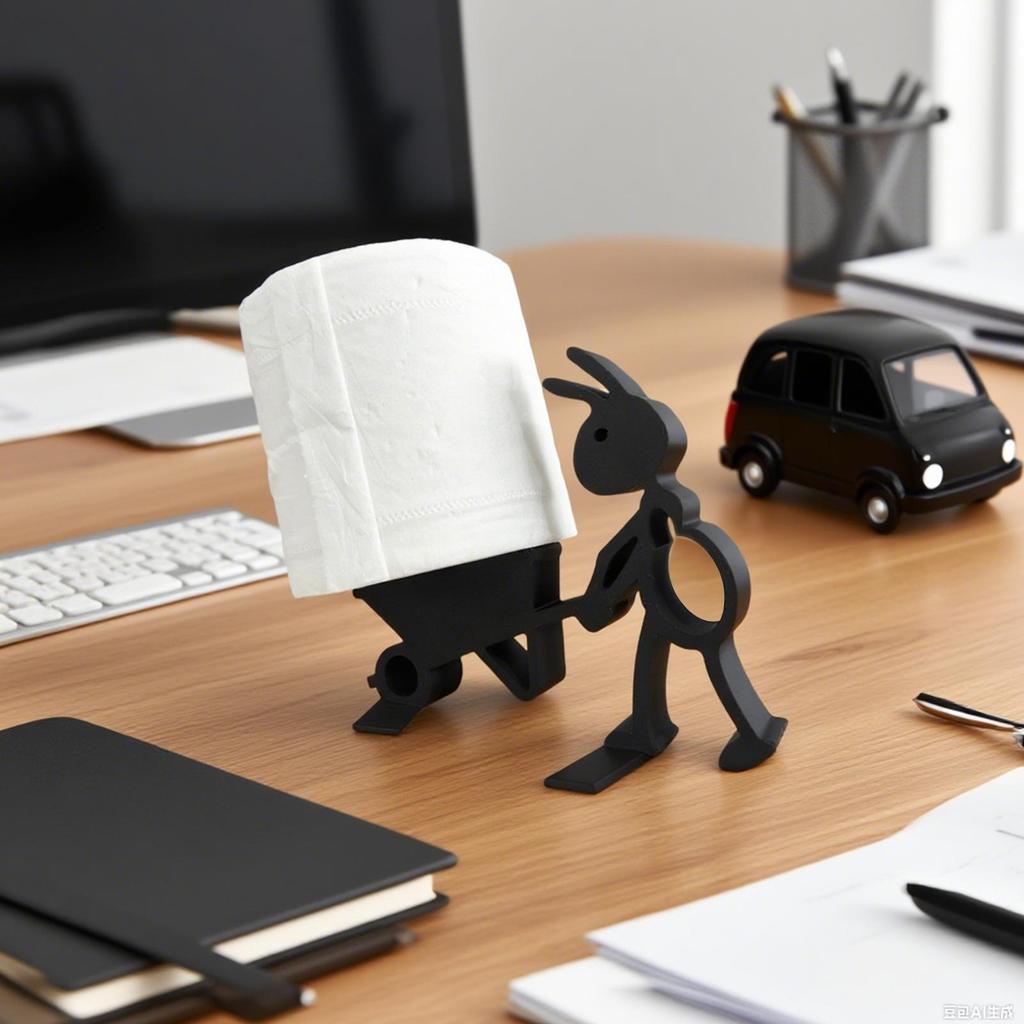 Toilet Paper Holder Bathroom Tissue Holder Ant Shaped Standing Napkin Dispenser Organization And Storage For Kitchen Bedroom