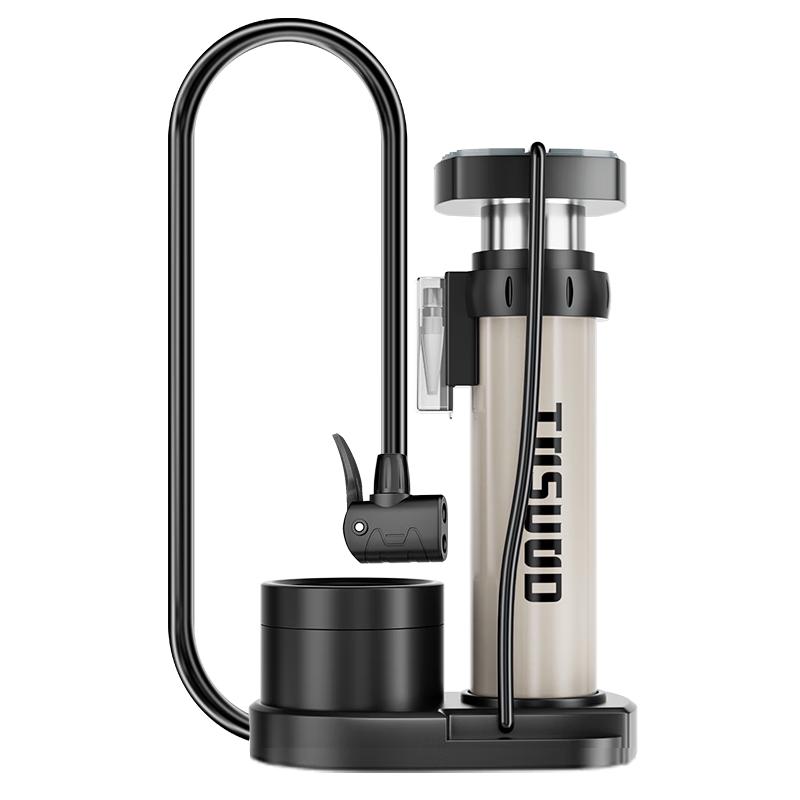 TOSUOD Universal Foot Pump with Pressure Gauge