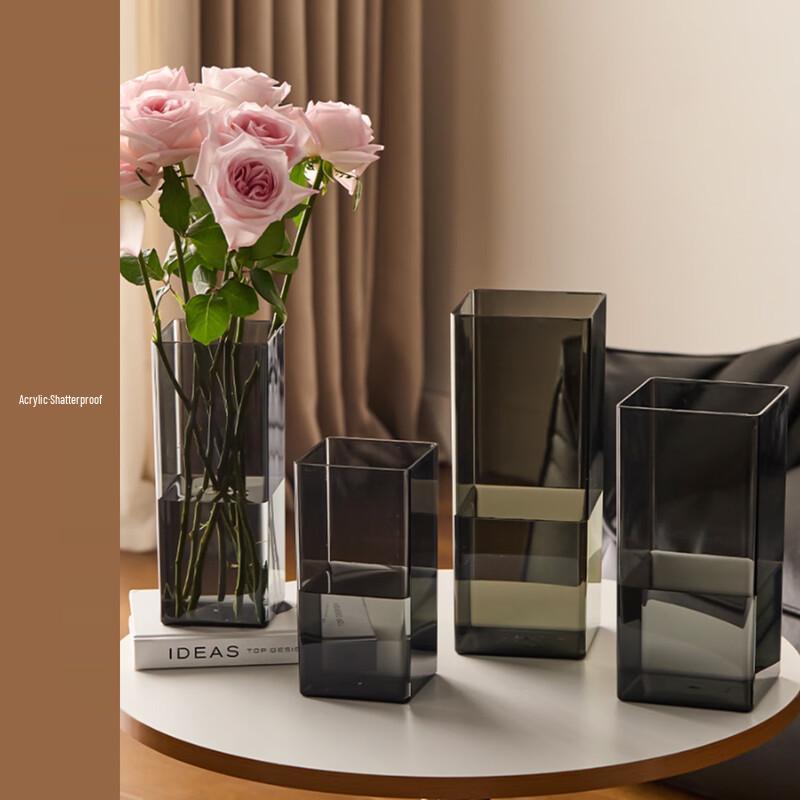 Luxury Glass & Acrylic Flower Vases