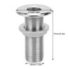3/4in Marine Boat Deck Filler Key Drain Vent Cap With Mirror Polishing Stainless Steel Hardware