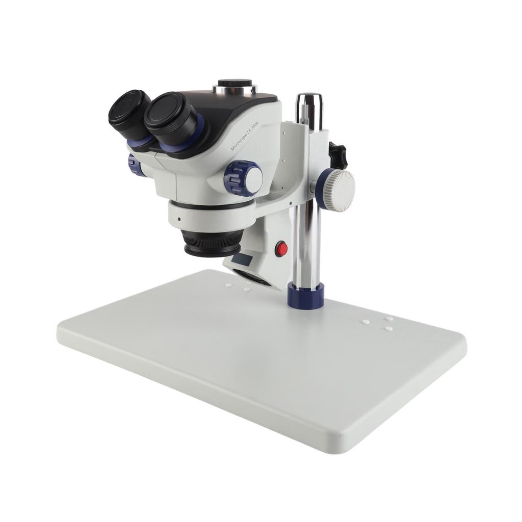 3.5X?100X Zoom Microscope Compound Trinocular Microscope with Light 45 Degree Tilt 360 Degree