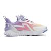 Li Ning Youth  Childrens Sports Lifestyle Series Trendy Comfortable Casual Shoes Kids Casual Shoes Light-Lotus-Purple YKCS140-4
