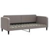 Vidaxl Sofa Bed With Drawers, Taupe, 80X200 Cm, Fabric