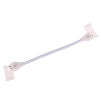 220V Eu Led Strip Plug For Cob 360Leds 12Mm Light Strip Connector 2Pin Cob Led Strip Light Fix Clips Connector Accessories