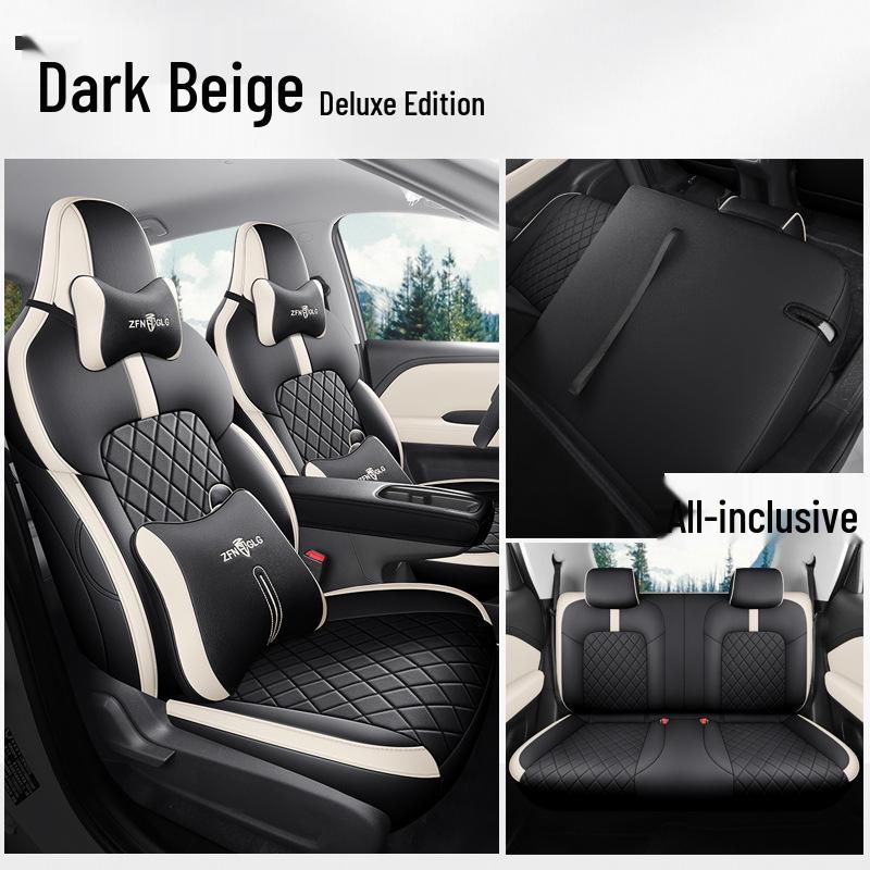 Wuling Bingo PLUS Cartoon Leather Car Seat Cover - All Seasons