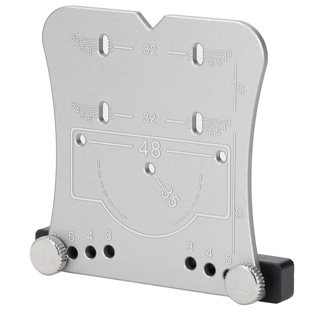 35mm Hinge Hole Opener Aluminum Alloy Quick Positioning Hinge Drilling Locator and Drill Bit Set