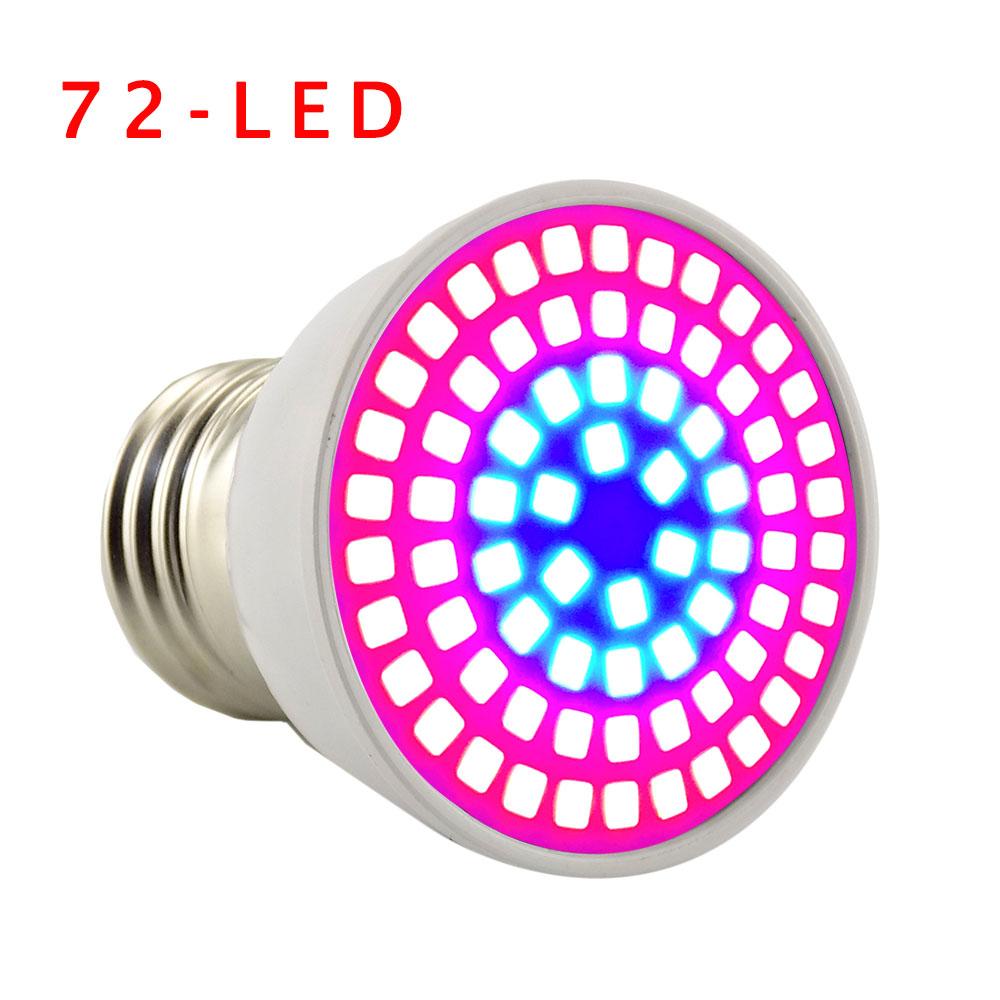 220V 3W 4W 5W LED Grow Light E27 Plant Flower Growing Lamp Bulb Indoor Greenhouse For Hydroponic Vegetable System Growth