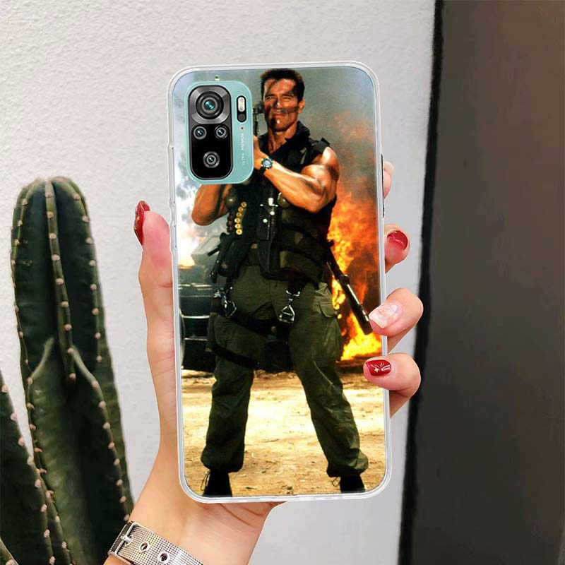 Arnold Schwarzenegger Terminator For Xiaomi Poco X6 X3 Nfc X5 X4 F6 F5 Pro Phone Case F4 Gt F3 F2 F1 M5S M4 M3 M2 5G Fundas Coqu