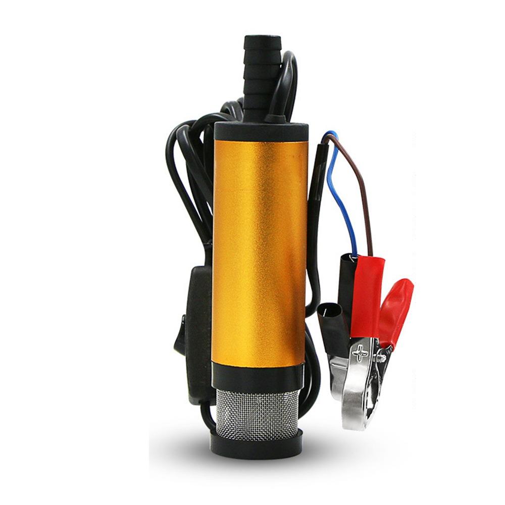 38mm Port Submersible Pump 12V/24V DC Refueling Pump Electric Fuel Transfer Pump  Camping Use