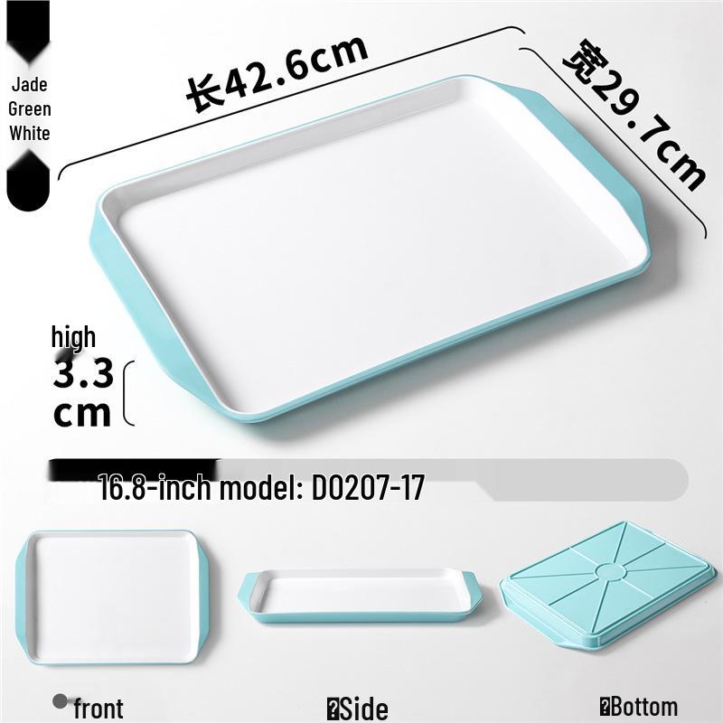 Zweifarbige Melamin-Tischware: Kleines Schalen- und Schalenset für Buffet und Grill-Dipsaucen.