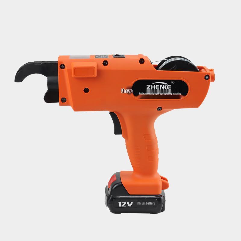 12V Handheld Rechargeable Electric Rebar Tying Machine with Lithium Battery