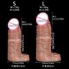 New Realistic Penis Sleeve Soft Condom Penis Extender Hollow Cock Cover Adult Sex Toys Women Men Gay Masturbador 18 