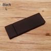 Frosted Pencil Case Simple Non-toxic Hard Plastic Pencil Box Translucent Students Gift Pen Box for School