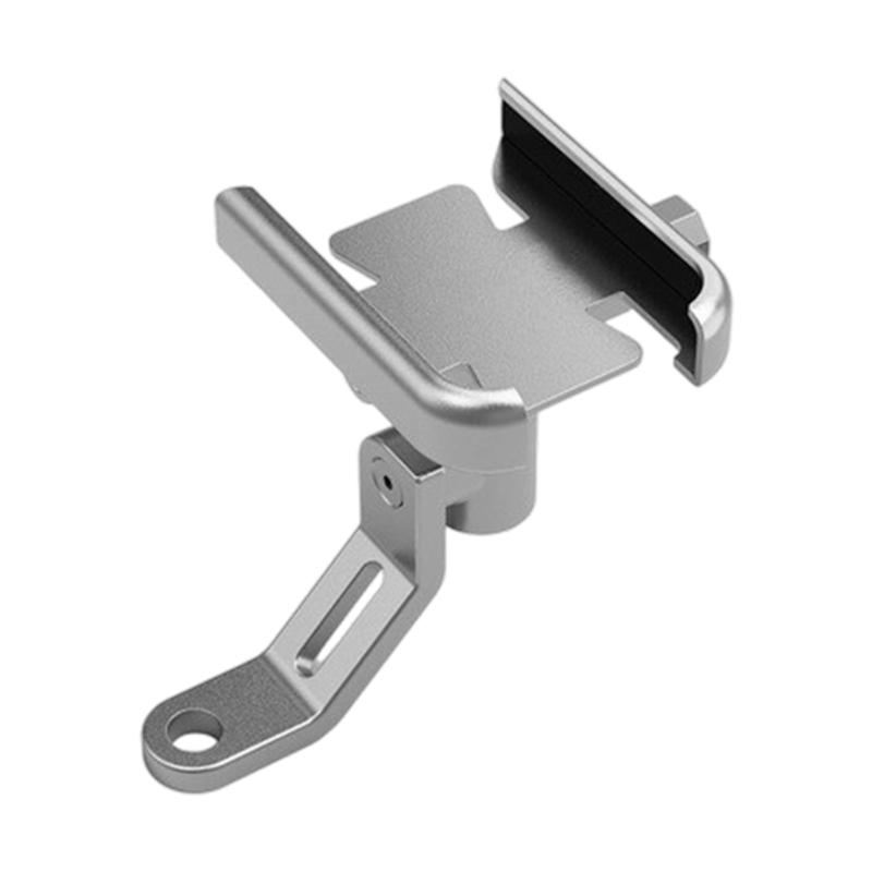 Aluminum Phone Holder With Secure Locking Mechanism 360 Adjustable Vibration Proof Designs Rack for Motorcycle Bike