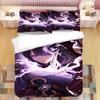 Genshin Impact Raiden Shogun 3D Printed Bedding Set Duvet Covers Pillowcases Comforter Bedding Set Bedclothes Duvet Cover