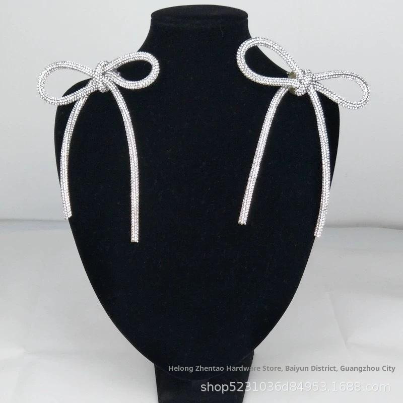 Utsökta Glittrande Kristall Rosett Broscher Märken För Kvinnor Flickor Mode Dam Rosett Boutique Pin Accessoarer Gåva