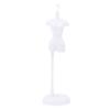 Innovative Scale 1:6 Mini Black White Display Stand Holder Standing Toy Doll Accessories Dress Diy Clothes Mannequin Model