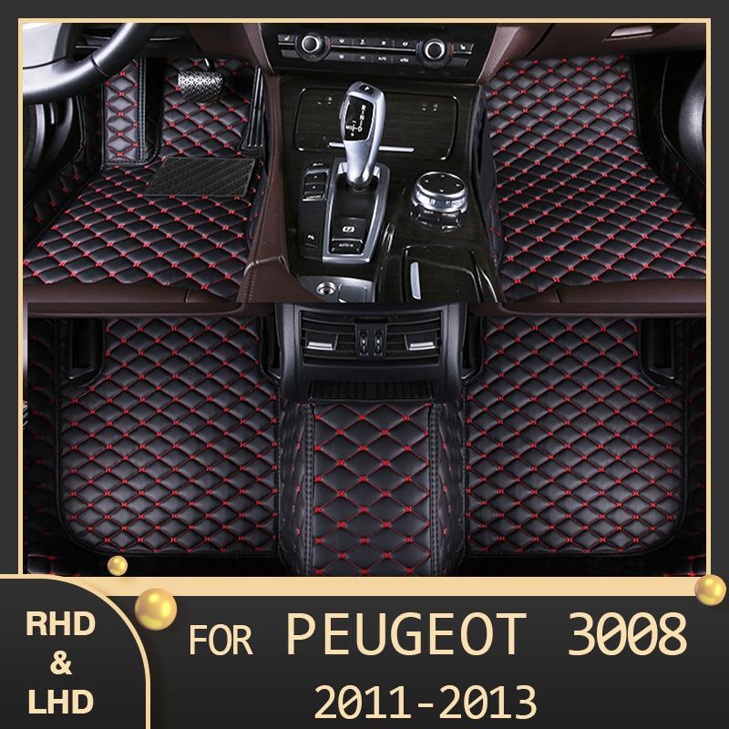 

Автомобильные коврики MIDOON для Peugeot 3008 2011 2012 2013 Custom auto foot