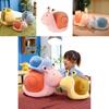 Cute And Cuddly Plush Snail Toy- Soft And Cozy Stuffed Animal Pillow For Kids And Babies Perfect Birthday Gift