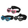 Small Dog Sunglasses Heart Shape Doggy Glasses for Outdoor Kitten Pet Party