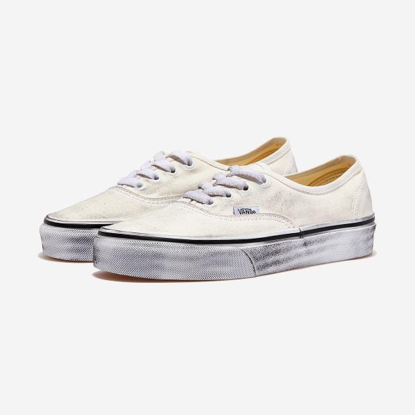 

Vans Authentic — Stressed WhiteVN000EE3WWW, туфли на плоской подошве