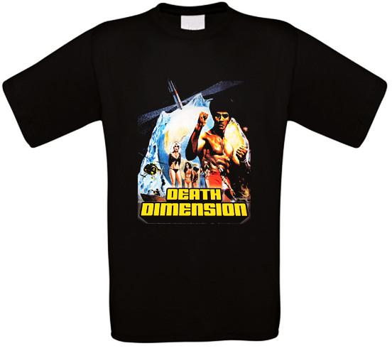 Death Dimension The Lone Warrior Blaxploitation Cult T-Shirt All Sizes XL