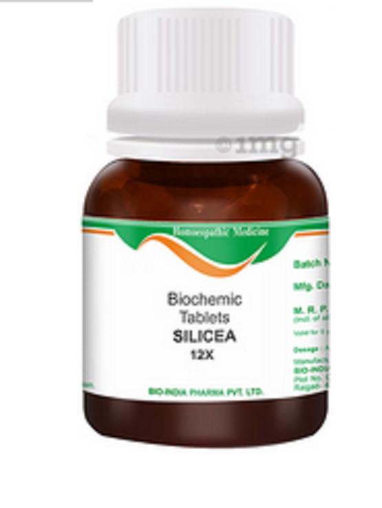 

@ Bio India Biochemic Tablet Silicea 12X Homeopathic Medicine 25g Zr-2852-60%Off
