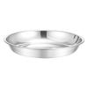Yilan 304 Stainless Steel Round Serving Plate