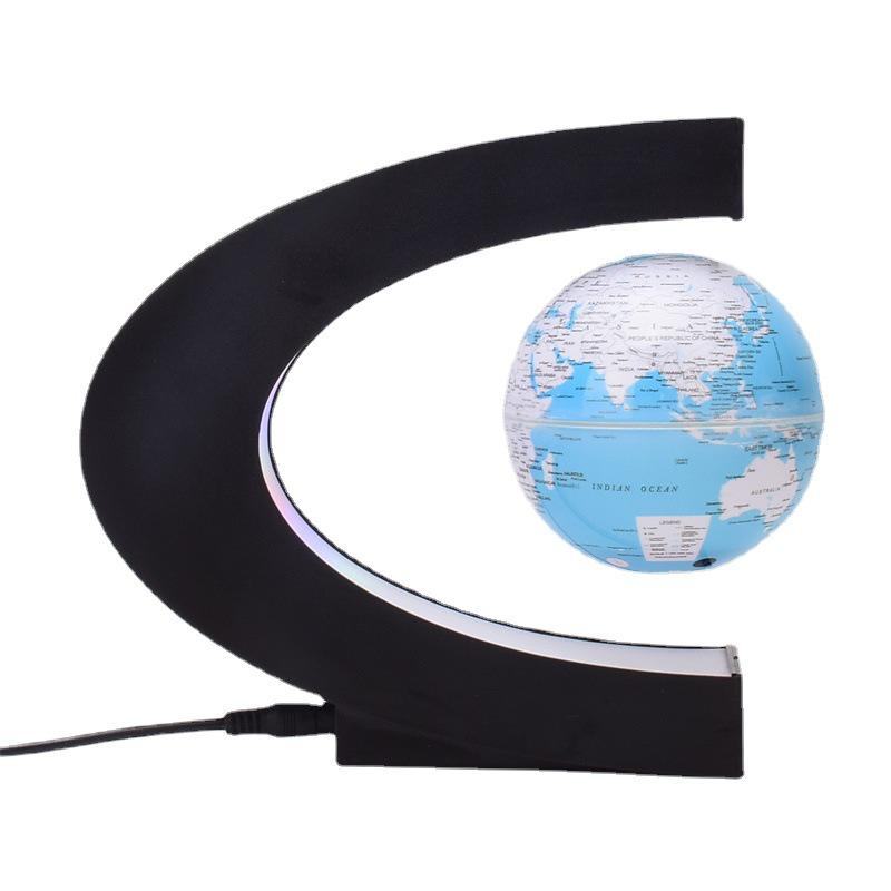 High-End Magnetic Levitation Globe: Creative Black Technology Home Décor and Unique Birthday Gift