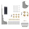Alto Sax Maintenance Kits Saxophone Accessories Metal Round Head Screws Sturdy Replace Repair