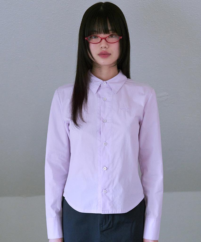 Epeueidi Crop Shirt (Violet)