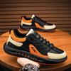 Pánské tenisky ležérní boty módní šněrovací designérské vulkanizované boty prodyšné ploché sportovní boty Zapatos De Hombre