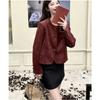 Elegant Vintage Short Coat Women Autumn Chic Jacket Casual Fashion Outerwear Petite