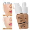 QIC Foundation Makeup Concealer Waterproof Long-Lasting Pore Minimizing Oil Control 30ml