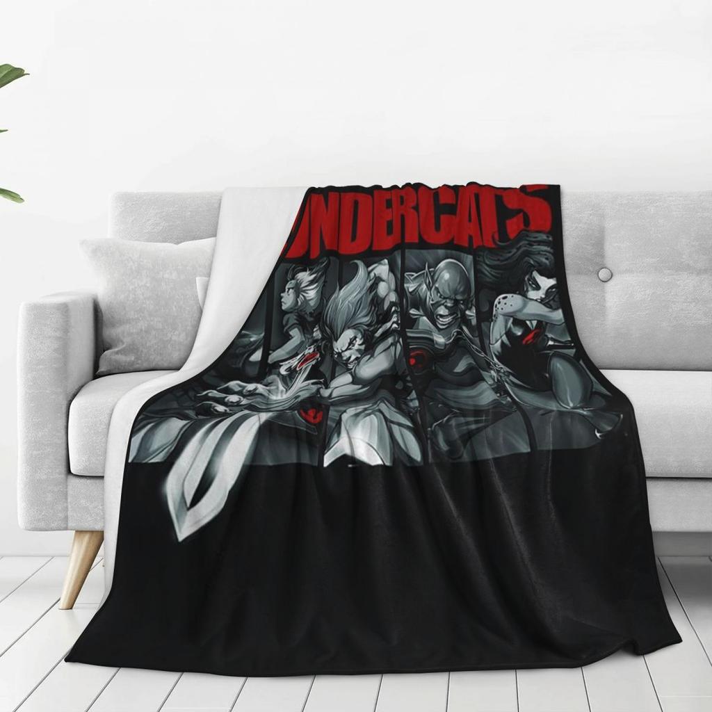 Thundercats Cartoon Blankets Soft Warm Flannel Throw Blanket Bedding for Bed Living room Picnic Travel Home Couch