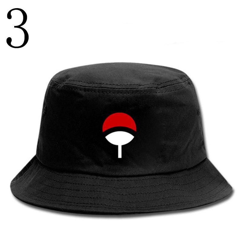 Naruto Beckenhut Herren Bucket Hat Damen Fischerhut Herren Damen Outdoor Cosplay Kappen DIY Bekleidungszubehör