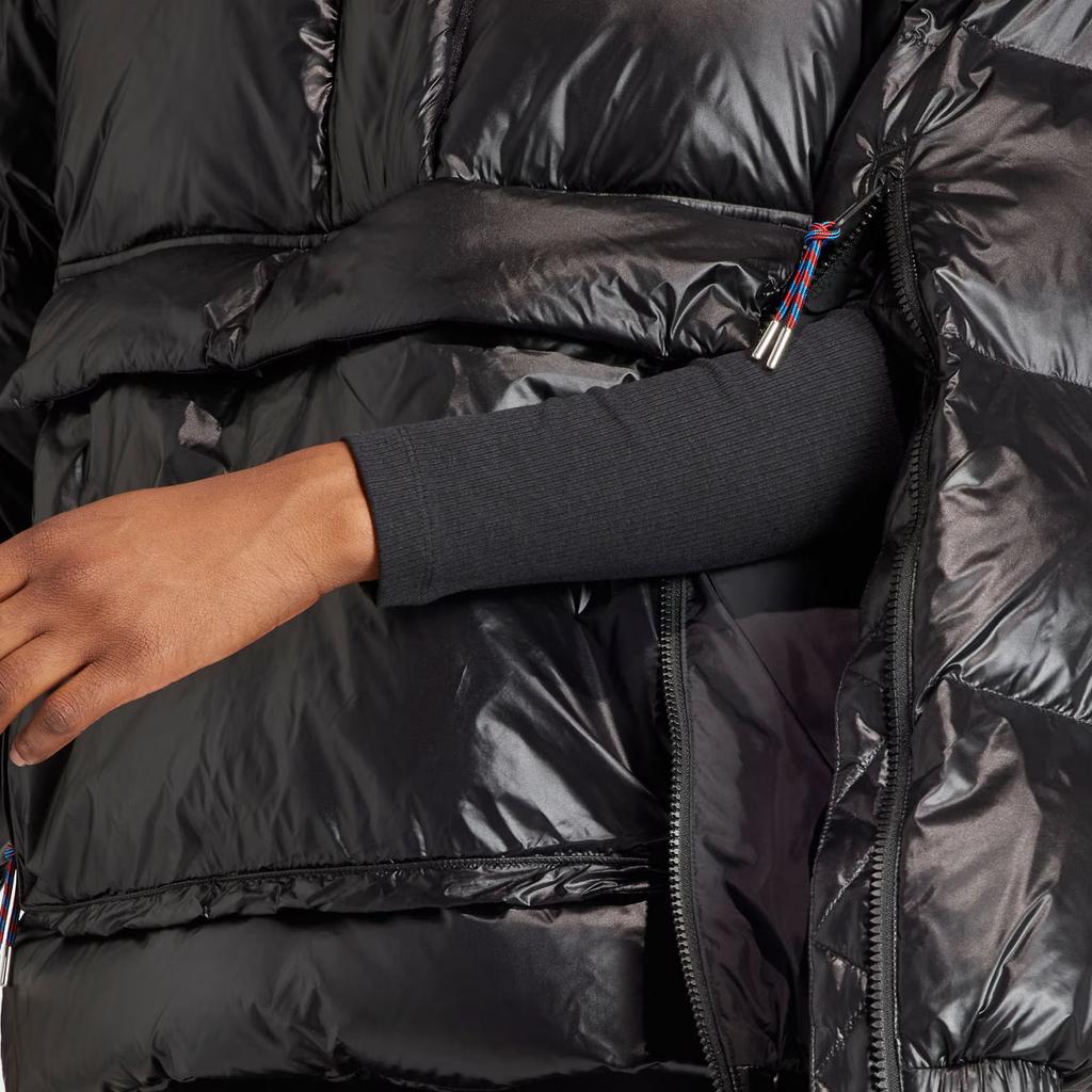 Adidas Originals Puffed Throw-Over Jacket Women Outerwear Black IR7115