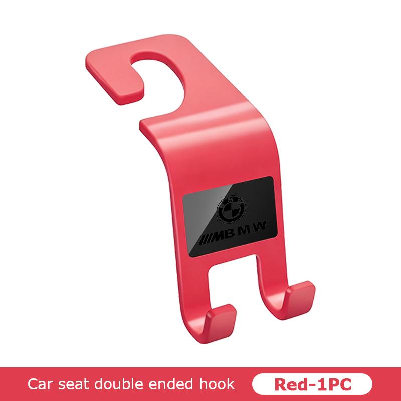 Car Seat Back Dual Head Hook Multifunctional Holder Hooks For BMW X1 X3 E39 E46 E30 E36 E87 E60 E90 F26 G02 E70 F15 E53 G05 E71 Fy2