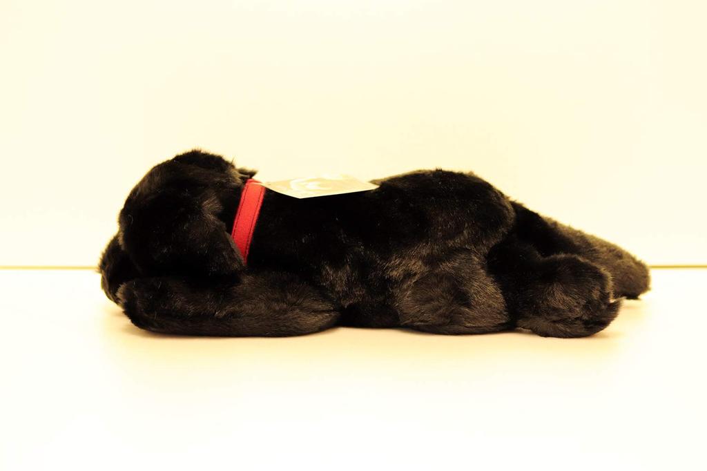 Yoshitoku Labrador Retriever Plüschtier, Schwarz, Klein