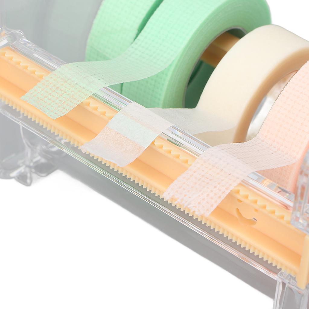 Transparent Multi Masking Tape Cutter Dispenser Visible Roll Tape Holder for   School