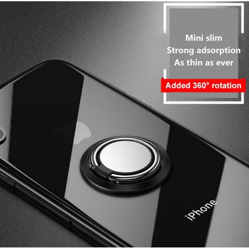 Uchwyt na telefon komórkowy Pierścień ze stopu Klamra Samochodowy magnetyczny uchwyt na telefon komórkowy